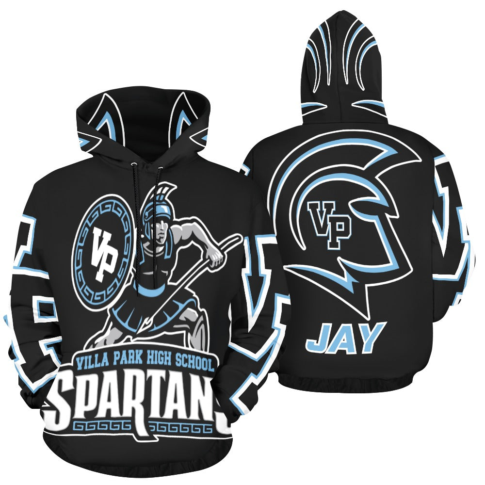 Spartans All Over Hoodie